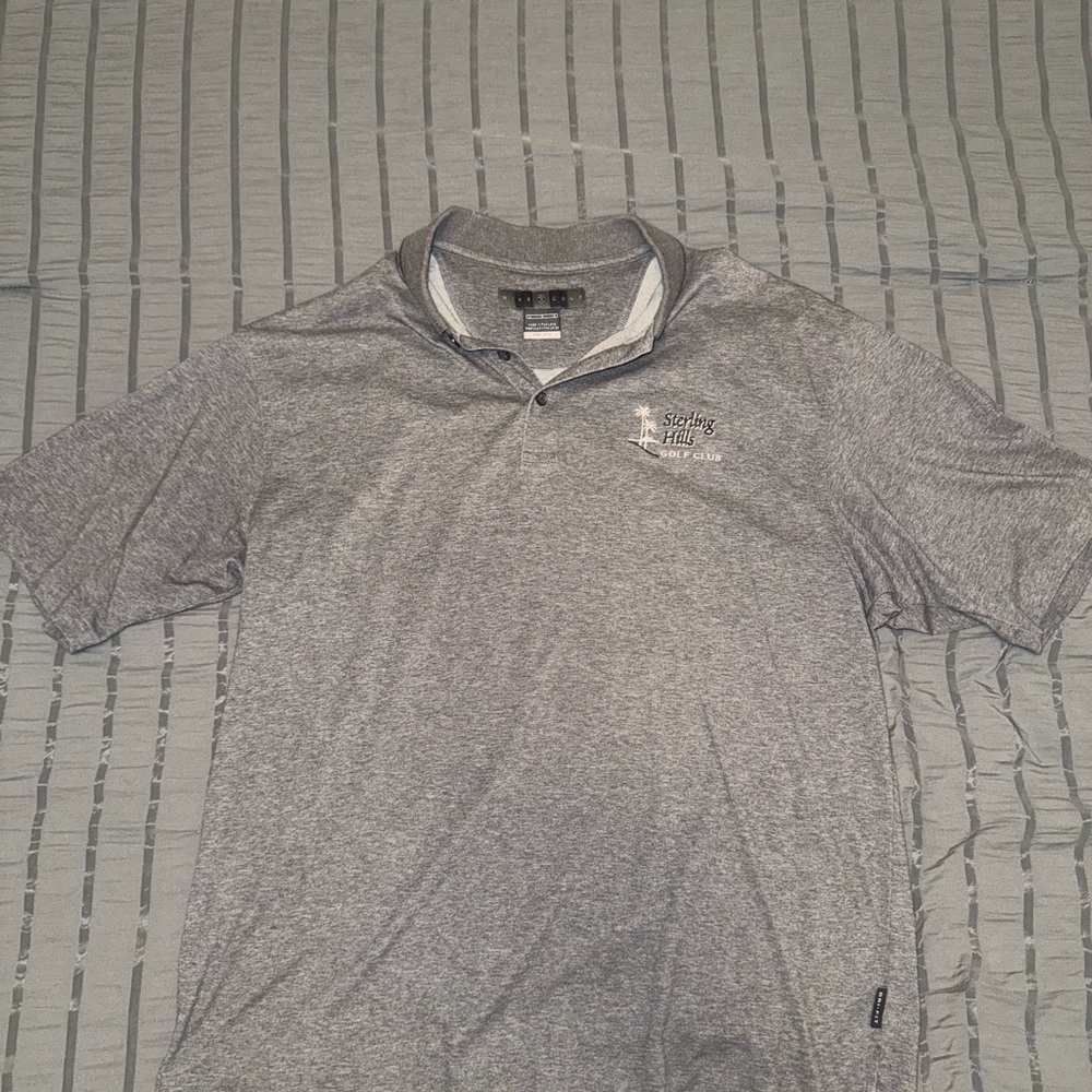 Nike Golf Dri-Fit Polo – Sterling Hills Golf Club (Gray, Large)